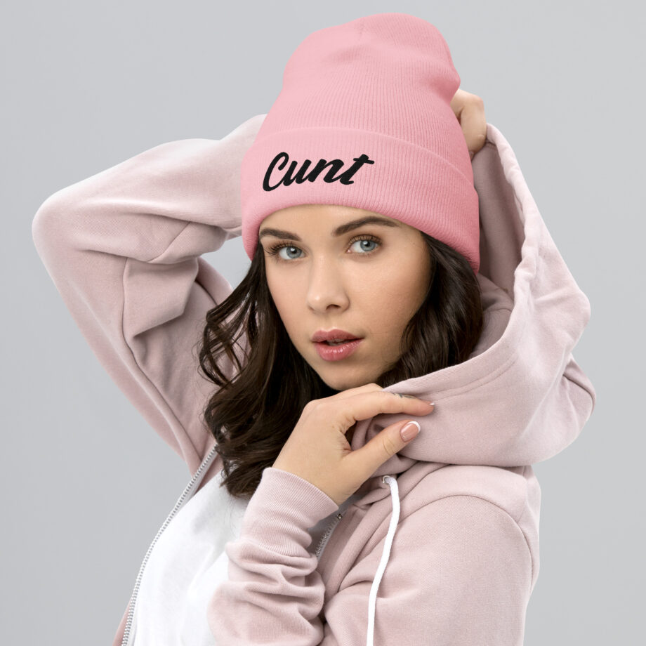 C*NT Cuffed Beanie