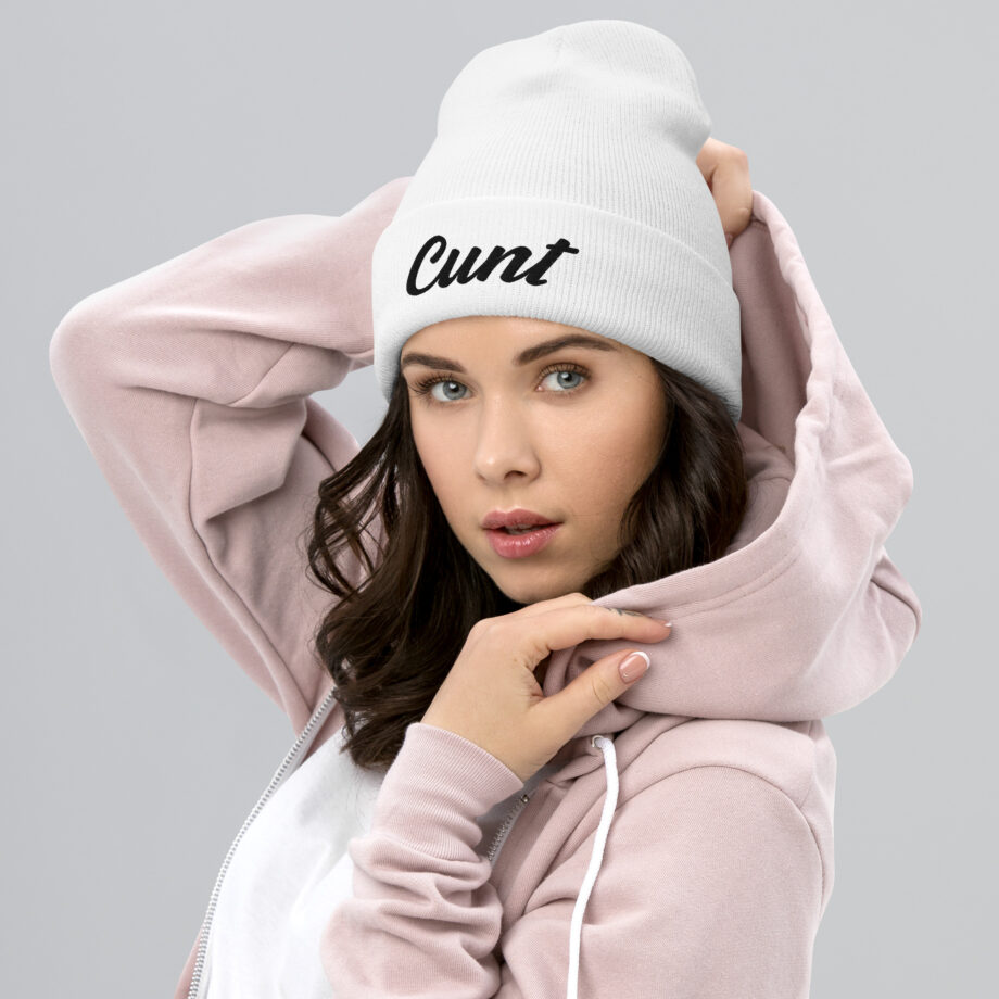 C*NT Cuffed Beanie - Image 2