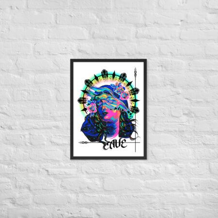 AVE Framed poster